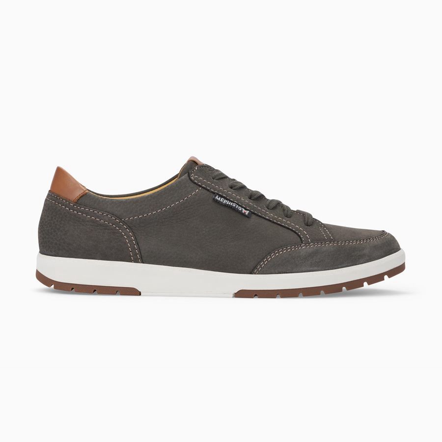 Mephisto LUDO Nubuck Sko 3401285-WZ - Oxford Sko Herre Dyp Grå